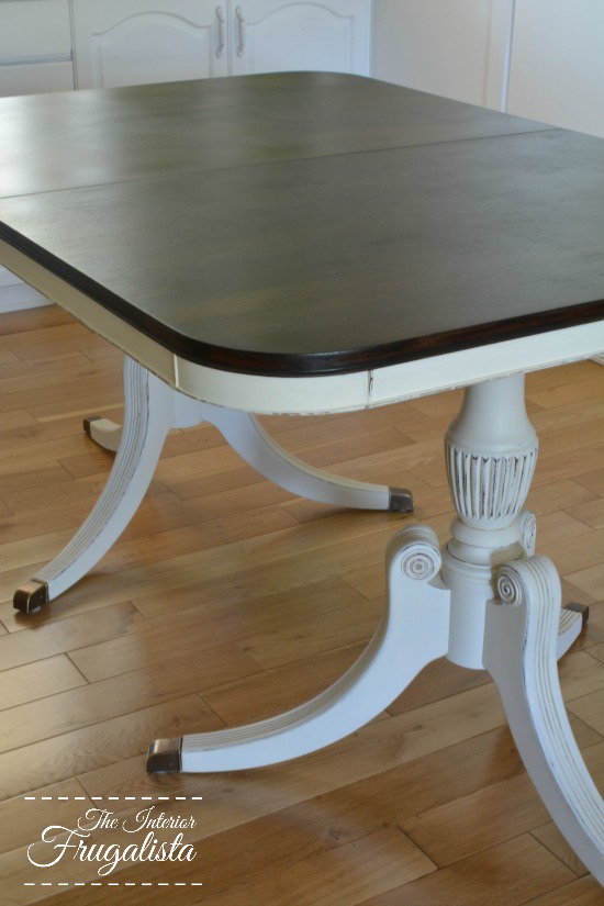 Duncan Phyfe Dining Table Makeover The Interior Frugalista