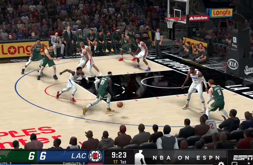NBA 2K21 Los Angeles Clippers HD Stadium by SportsHub