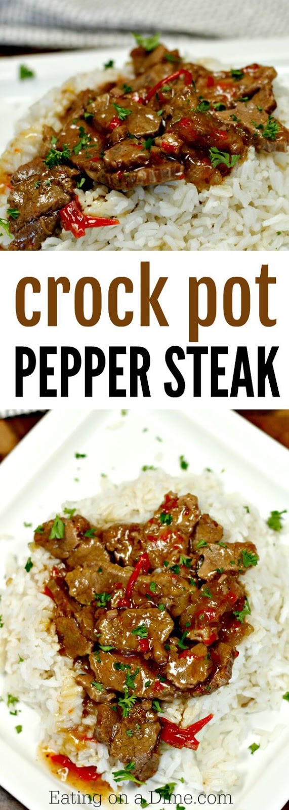 Best Crockpot Pepper Steak Recipe