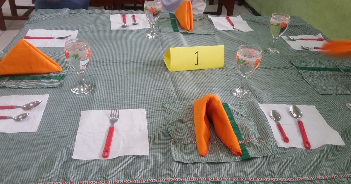Ayo Berkarya Contoh Laporan Table Manner