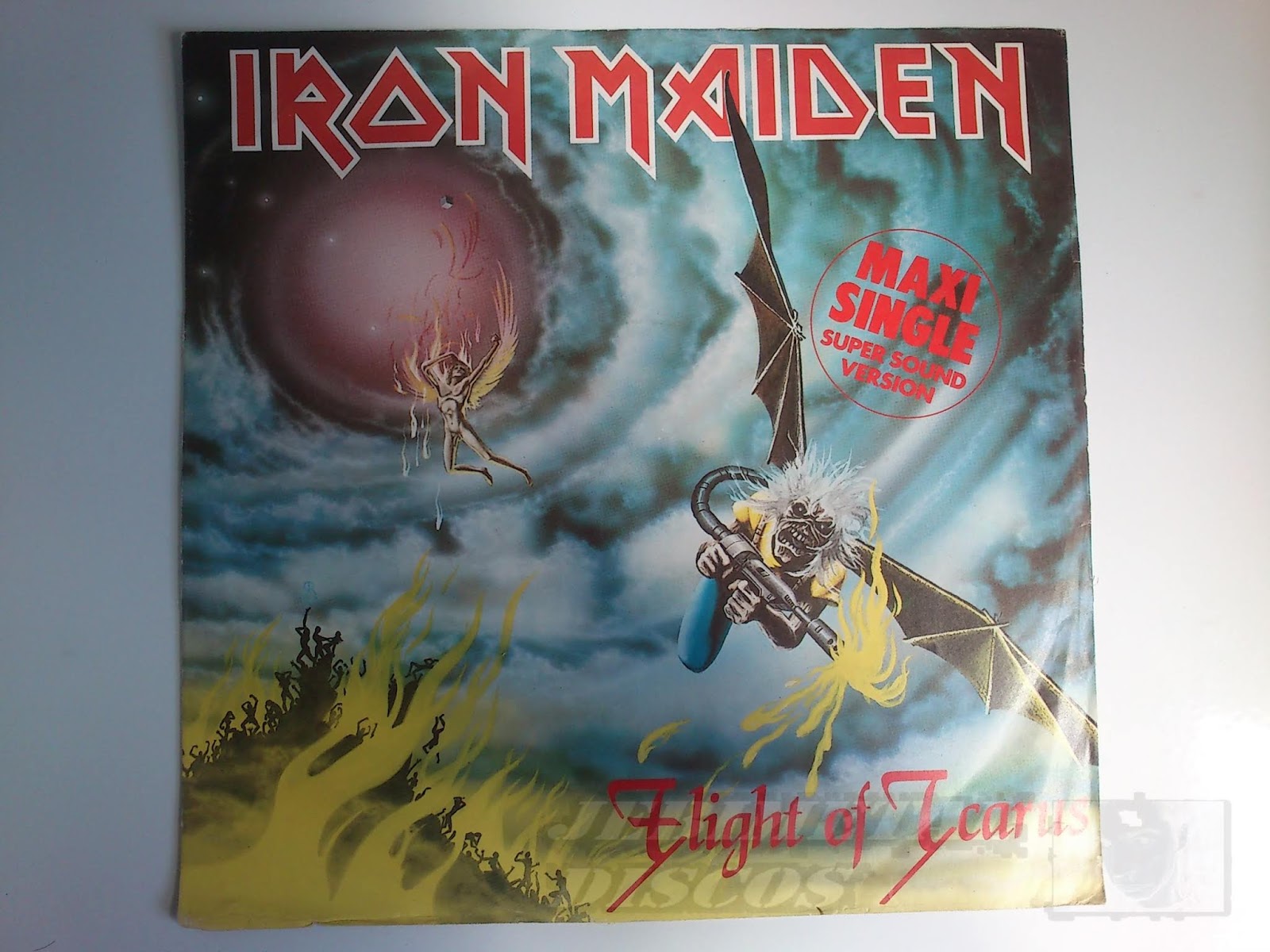 2128 IRON MAIDEN Flight Of Icarus 1983 JEBIMETAL DISCOS