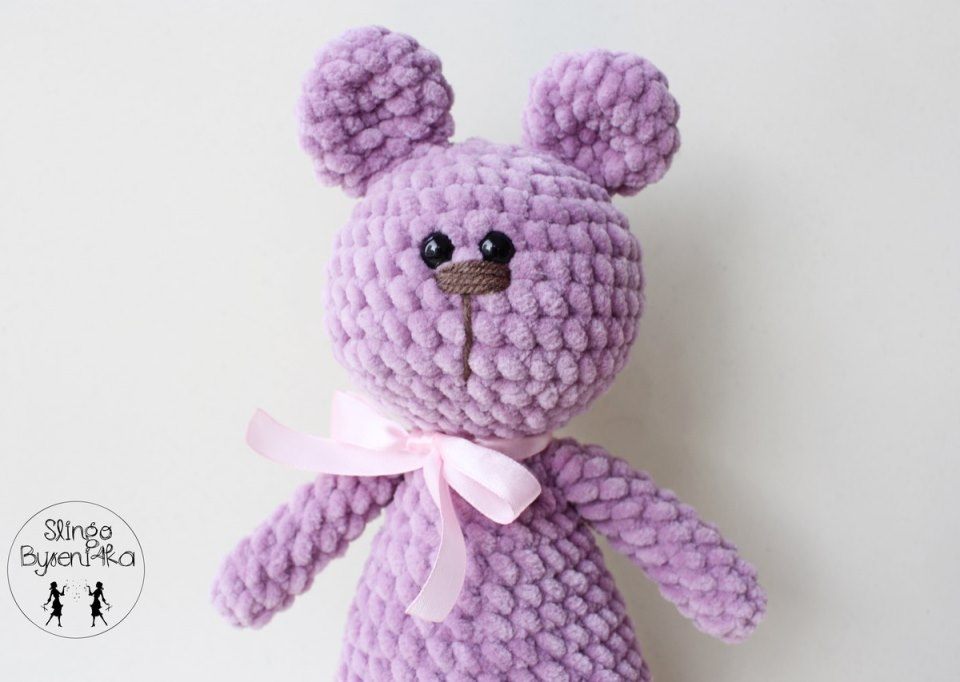 Plush bear amigurumi