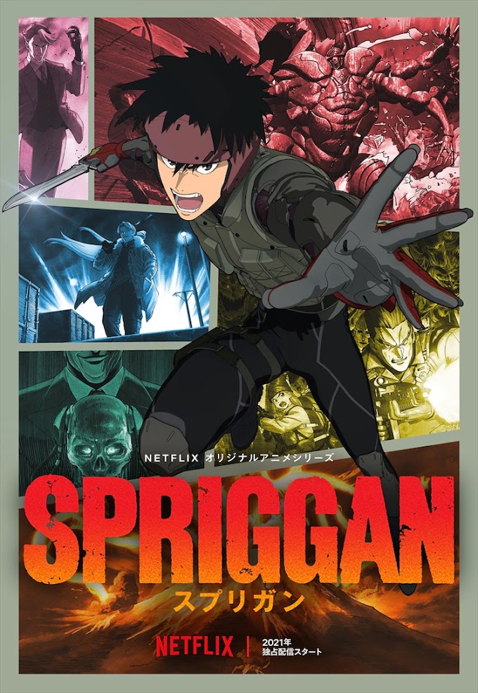 Anime 'Spriggan' revelado 2º Teaser e Lançamento adiado para 2022