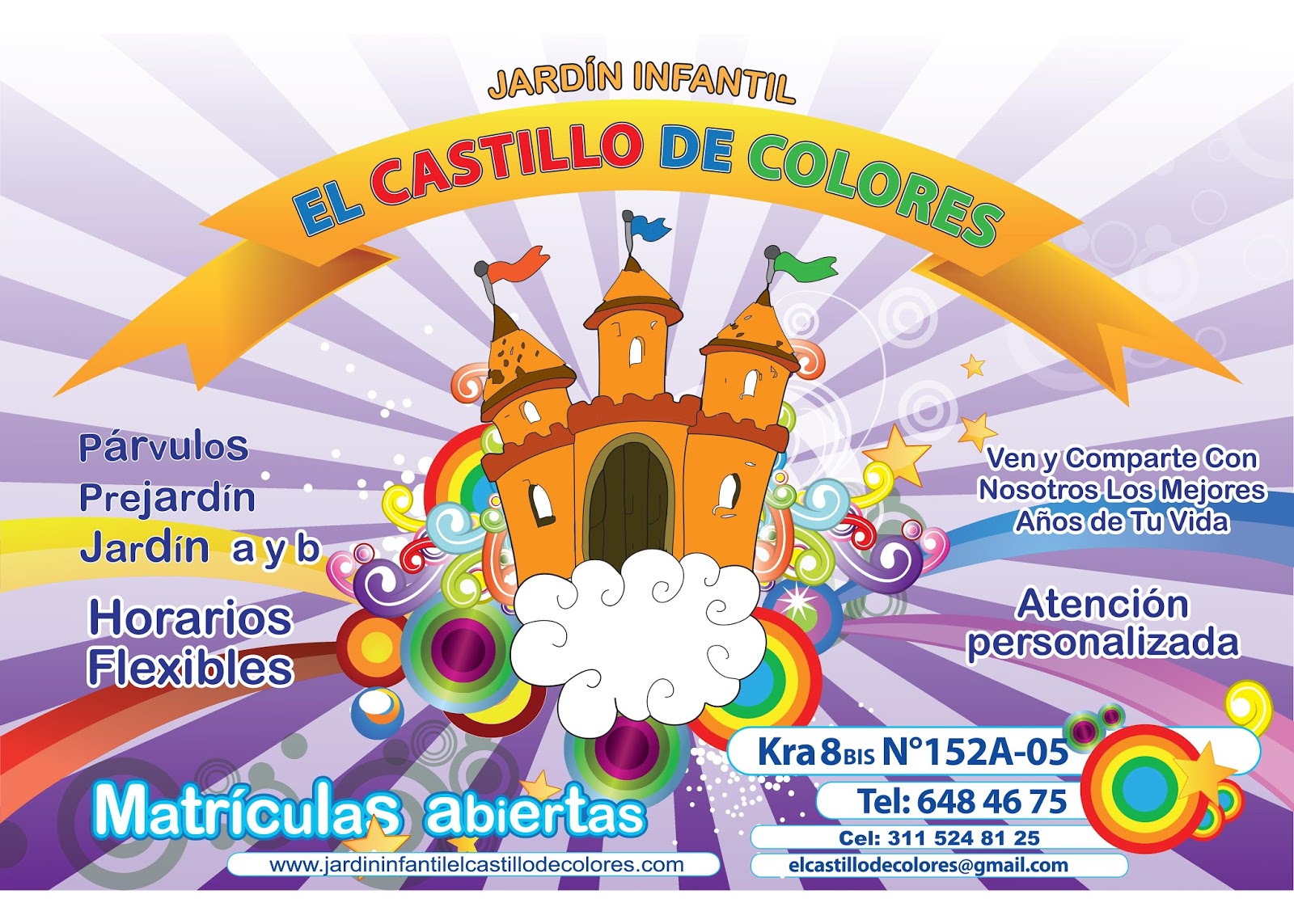 jardin infantil el castillo de colores
