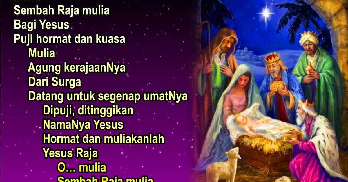 Lirik Lagu Pujian Rohani Kristen Sekolah Minggu Gereja Tuhan Yesus