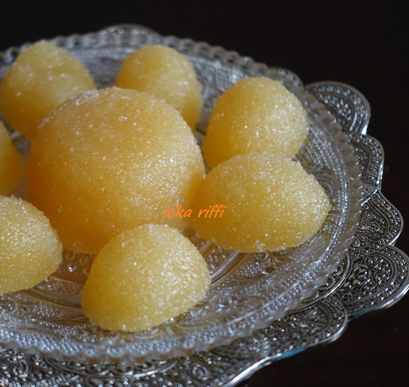 Pâte de fruits à l'orange traditionnelle