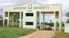achievers university resumption date