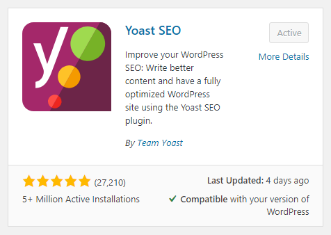 Yoast SEO plugin Yoast SEO plugin