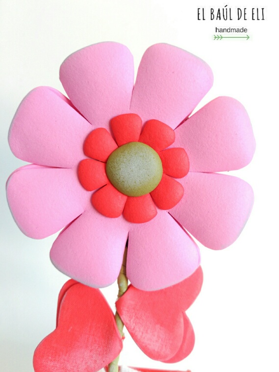maceta, flor, gomaeva, DIY