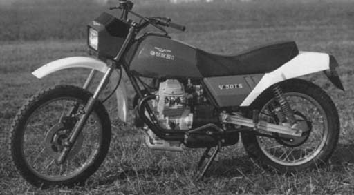 Moto Guzzi V50 TS Prototype 1981