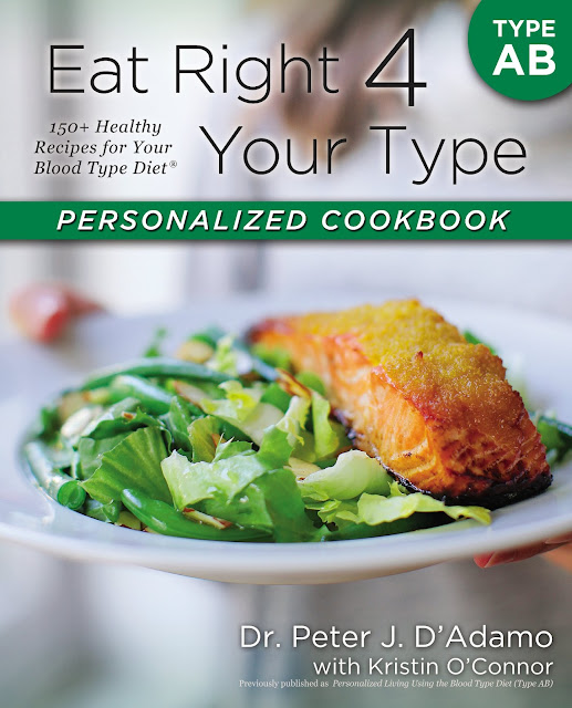 Eat Right 4 Your Type Personalized Cookbook Type AB: 150+ He