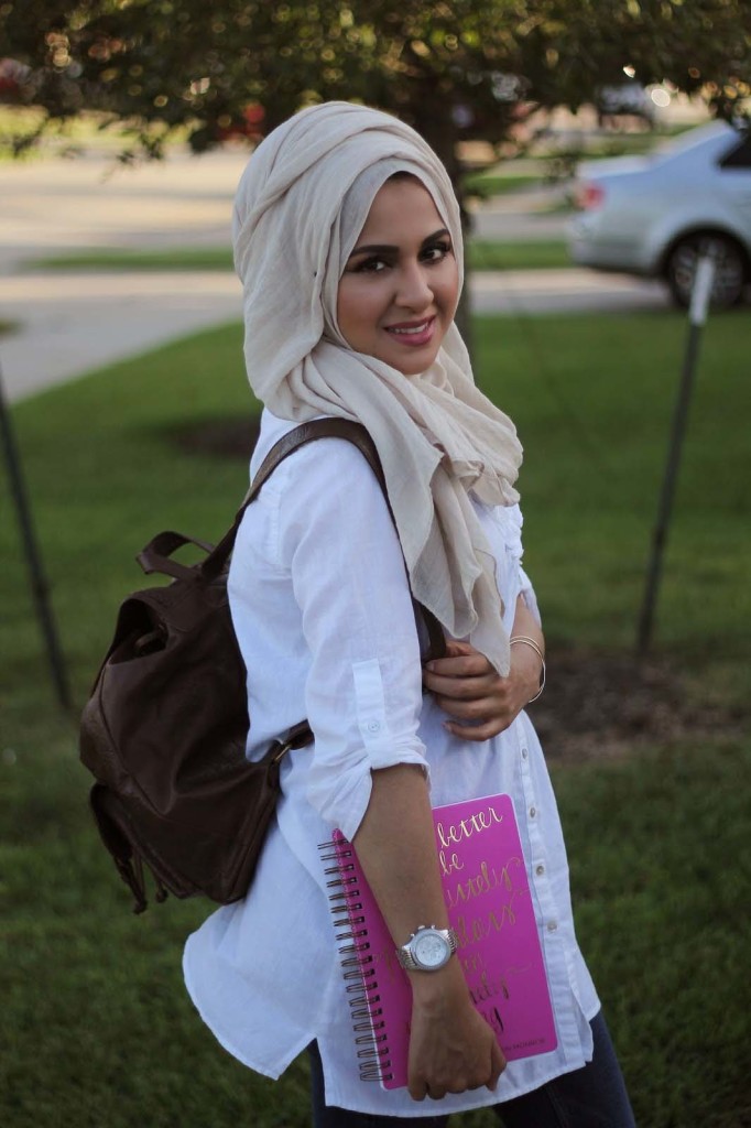 How to Wear Hijab for School How To Wear Hijab Arab Style