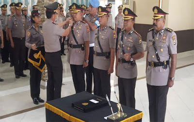 Leo Simatupang Resmi Jabat Kapolresta Ambon 1 sertijab kapores