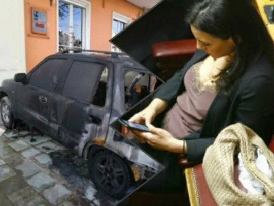 Έκαψαν το αυτοκίνητο της αδελφής της Όλγας Κεφαλογιάννη!