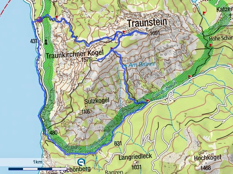 Manfred's Bergtouren: Traunstein (1691m), 28.06.2014 (26/44) Manfred's Bergtouren: Traunstein (1691m), 28.06.2014 (26/44)