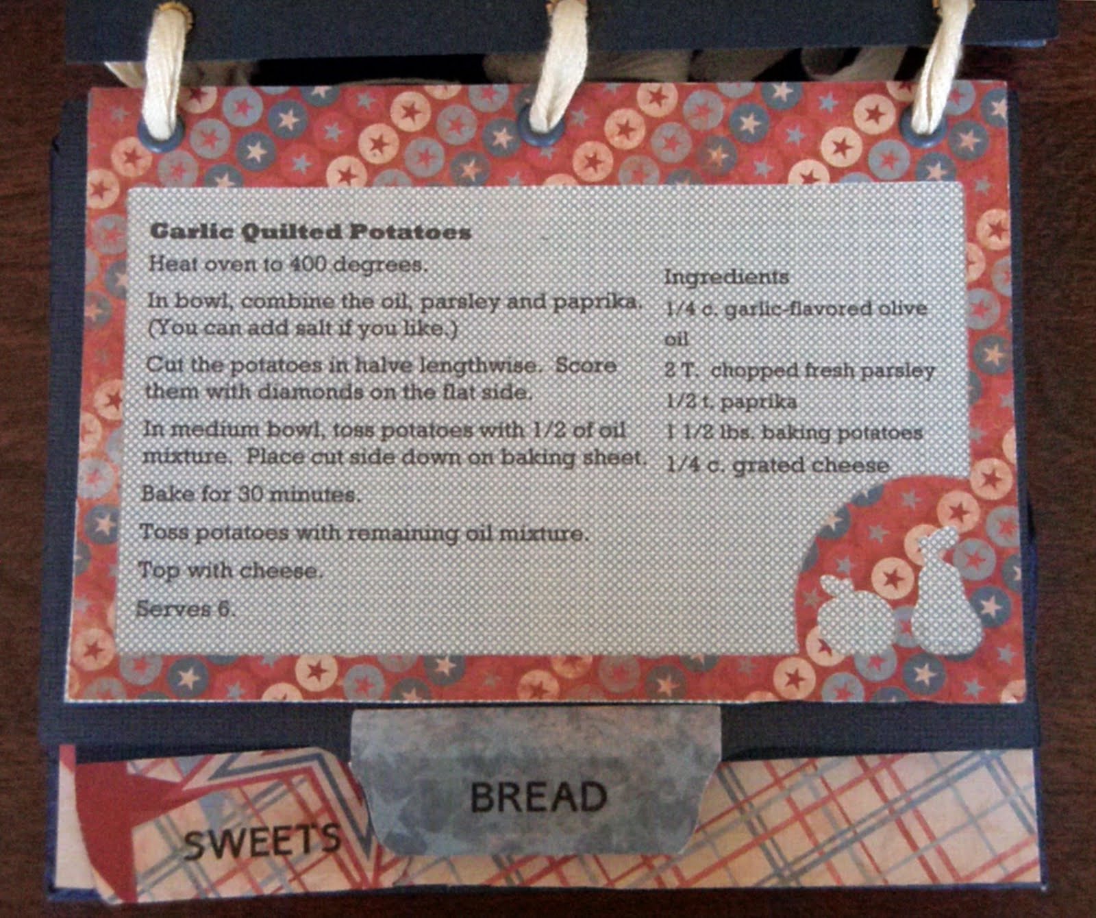 ScrapbooksPlus DT Making a Barbeque Recipe Book