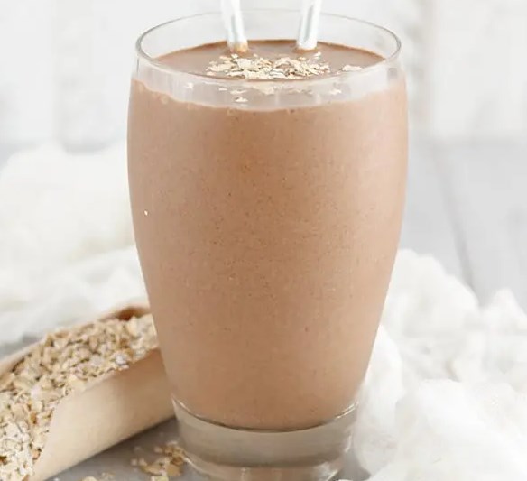 Oatmeal Cookie Protein Shake #drinks #healthy