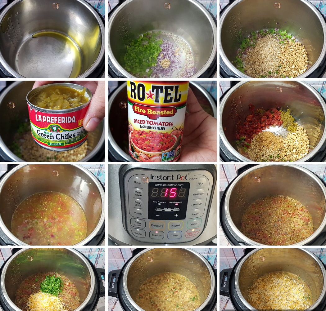 Instant Pot Cheesy Brown Rice and Lentils How to Make Healthy Brown