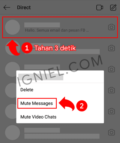 How to Mute Instagram DM