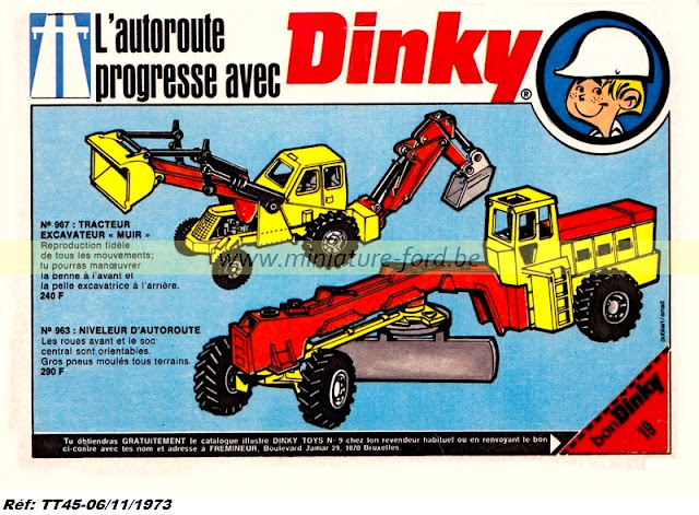 Publicités Dinky Toys