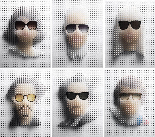 Philip Karlberg Stick Art Portraits