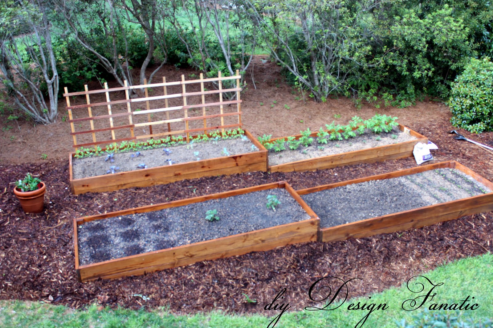 diy Design Fanatic Raised Bed Update