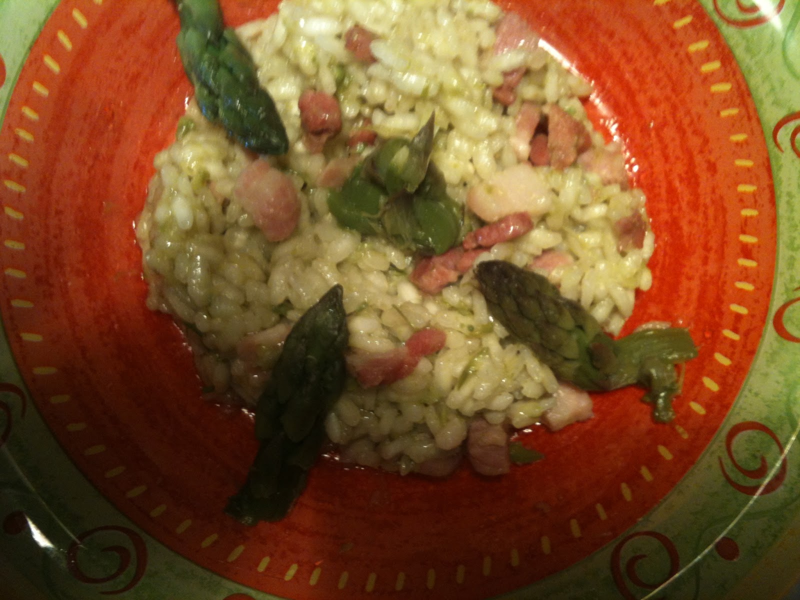 ...Il mondo di Elena... Risotto Asparagi e Pancetta... col Bimby