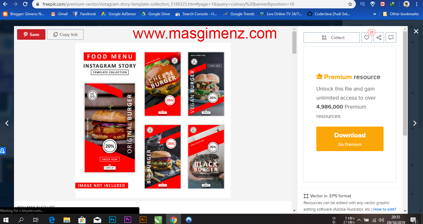 Cara Download File Premium Di Freepik Secara Gratis Gimenz Network