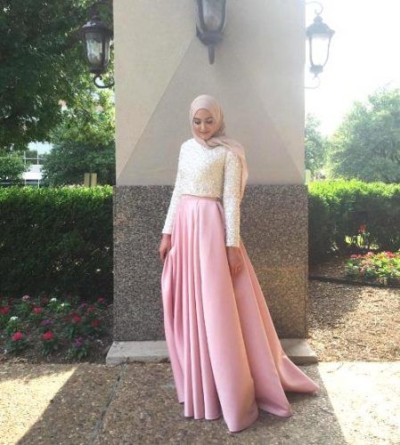 hijab styles for prom