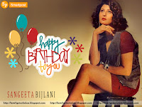 sangeeta bijlani feet photo with curly hairstyle to enjoy her 60th birthday at home or office
