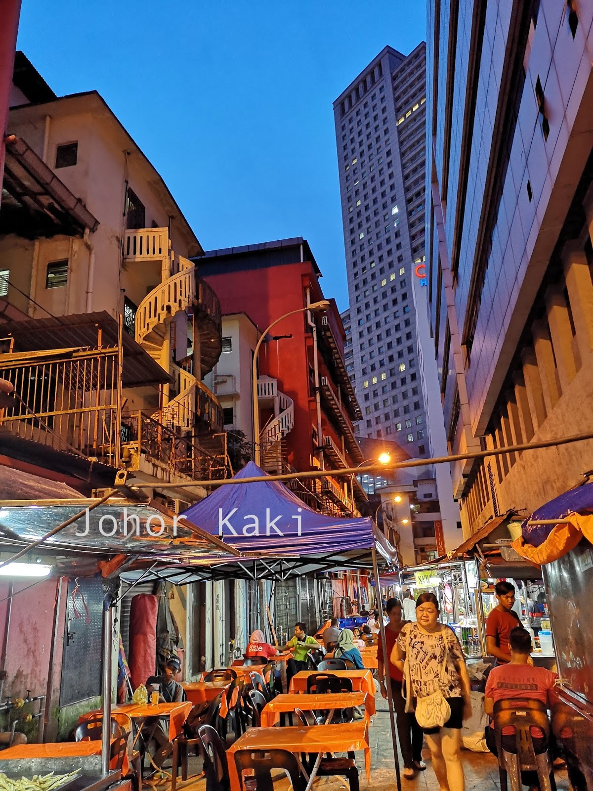 Meldrum Walk near City Square. Johor Bahru's Back Alley of Disappearing