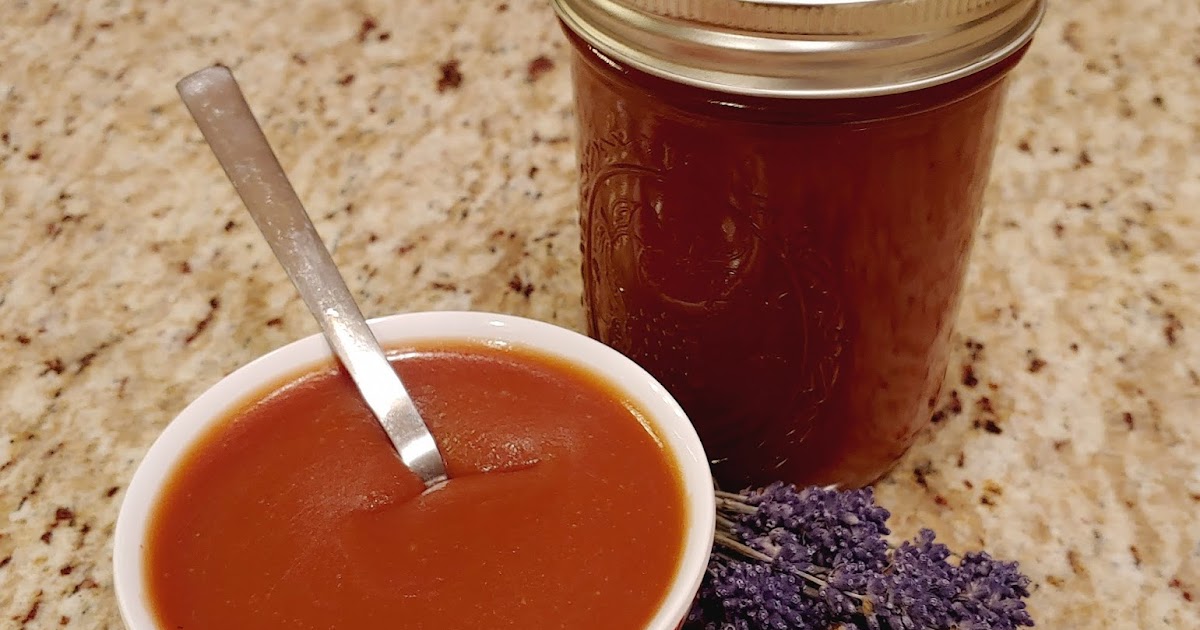 A Savory Table Lavender & Fleur de sel Caramel Sauce