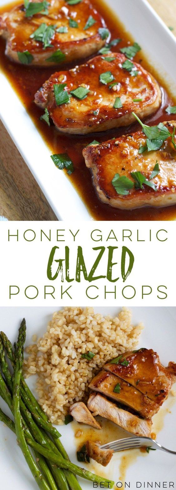 Honey Garlic Pork Chops Honey Garlic Pork Chops