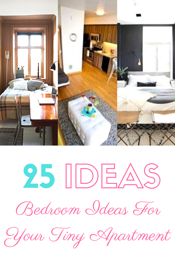 25+ Creative Bedroom Ideas For Your Tiny Apartment To Try