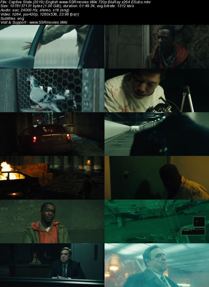 Captive State (2019) English 720p BluRay x264 1GB ESubs Movie Download