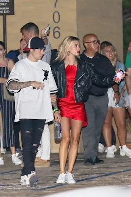 See a full set of photos of Hailey Bieber on Justin Bieber's birthday