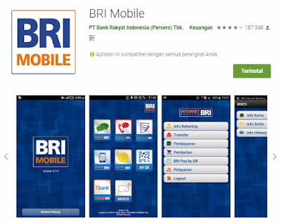 Aplikasi Mobile Banking BRI