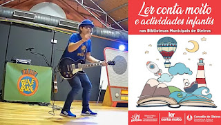 Paco Nogueiras en Ler conta moito na Biblioteca Municipal Rosalía de Castro (Santa Cruz) 15/09/2021