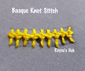 Basque Knot Stitch 