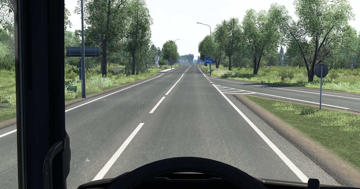 Scratches On Windshield Mod v1.0 Euro Truck Simulator 2 Mod World