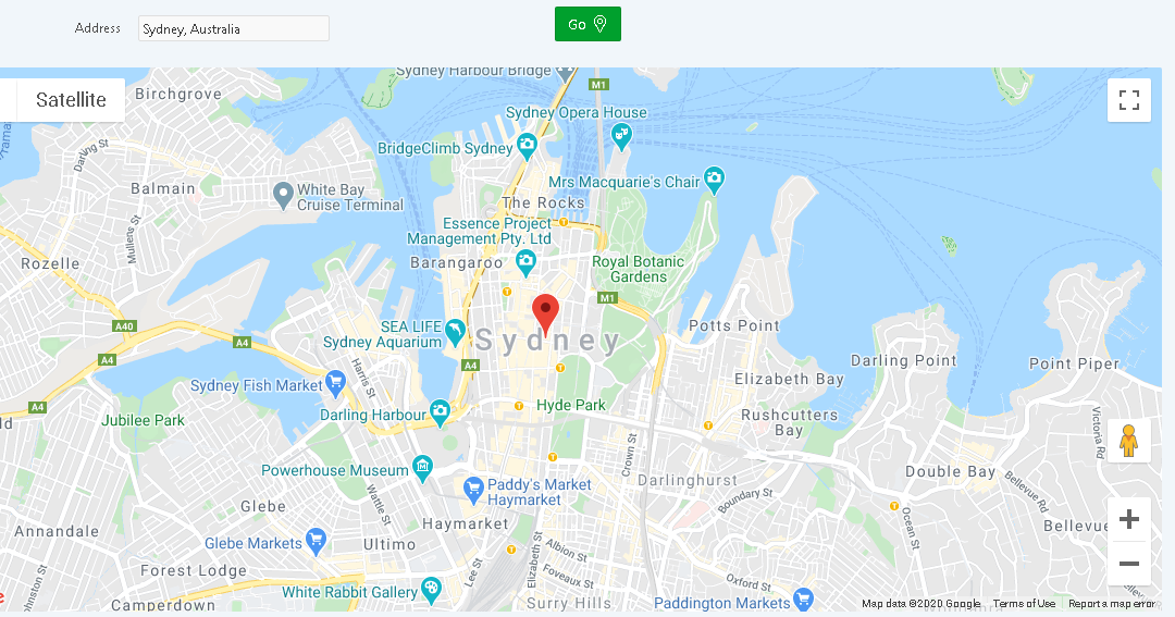 integrating oracle apex with google