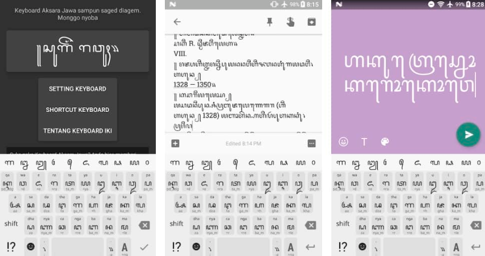 keyboard aksara jawa android paling bagus - Elinotes review
