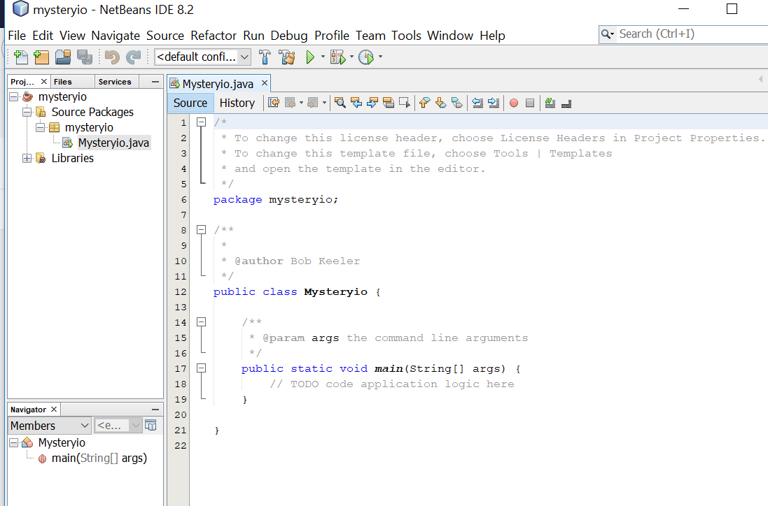 TextIO in Netbeans: Java Programing - How to get it to work?