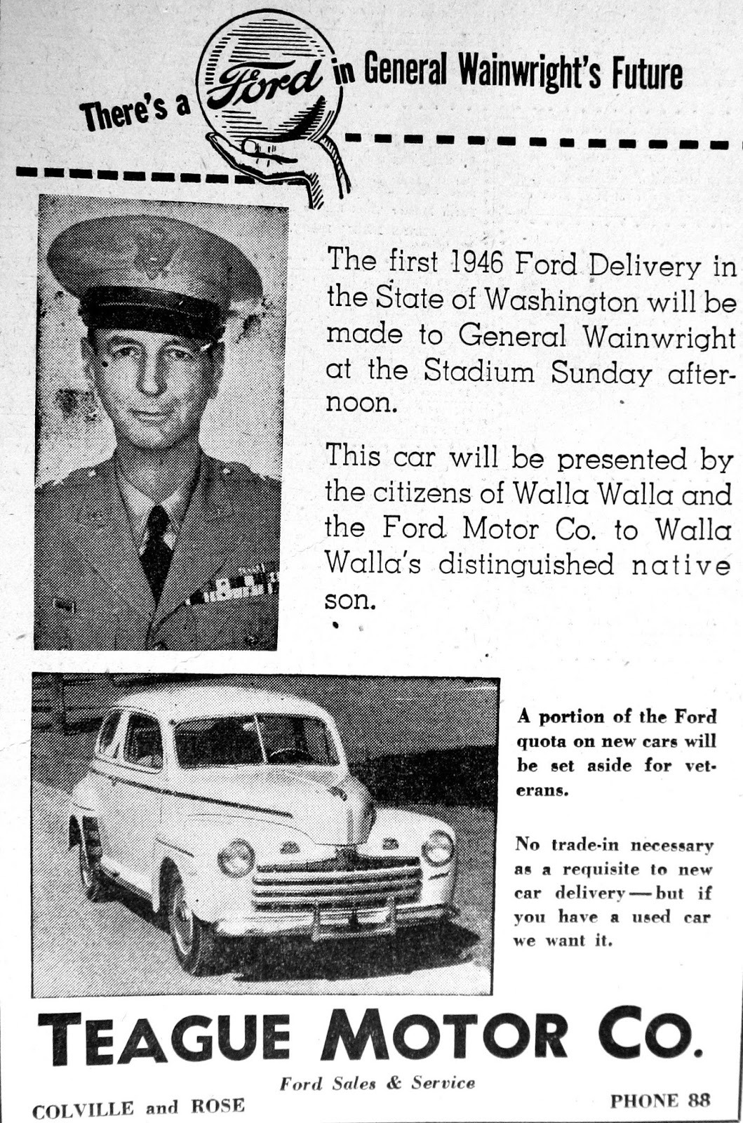 Bygone Walla Walla vintage images of the City and County (and beyond), collected by Joe Drazan