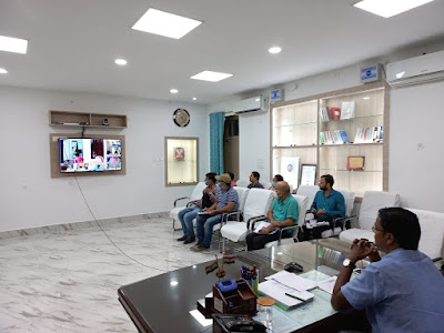 Saharsa Zile Ke Sabhi primary health center Hoga Tobacco free zone: District Magistrate, Saharsa District Magistrate Ka Review, AnjNewsMedia, DM Saharsa, Review Meeting