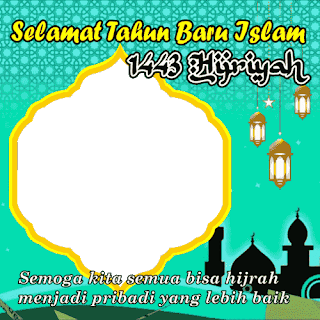 Twibbon Tahun Baru Islam 1443 H