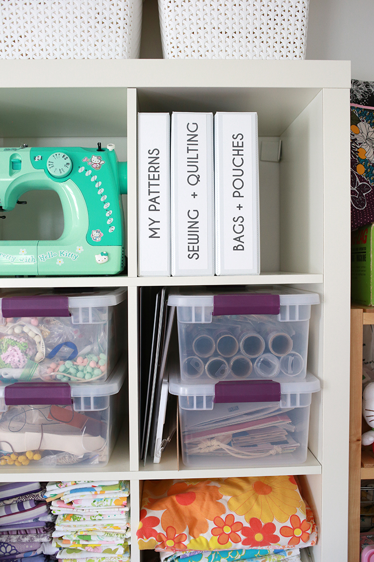 In Color Order: How to Organize Paper Sewing Patterns