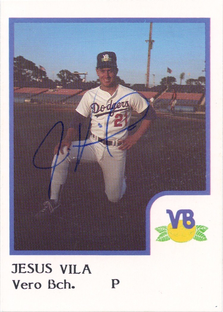 1986 PROCARDS PROJECT JESUS VILA