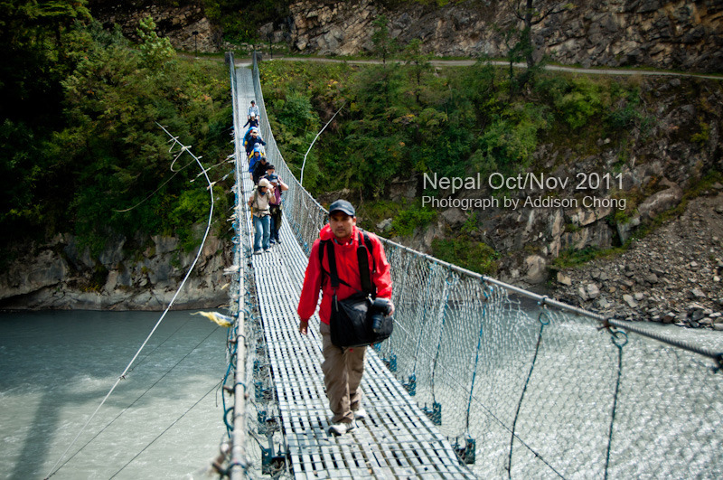 Bridge on Kali Gandaki River