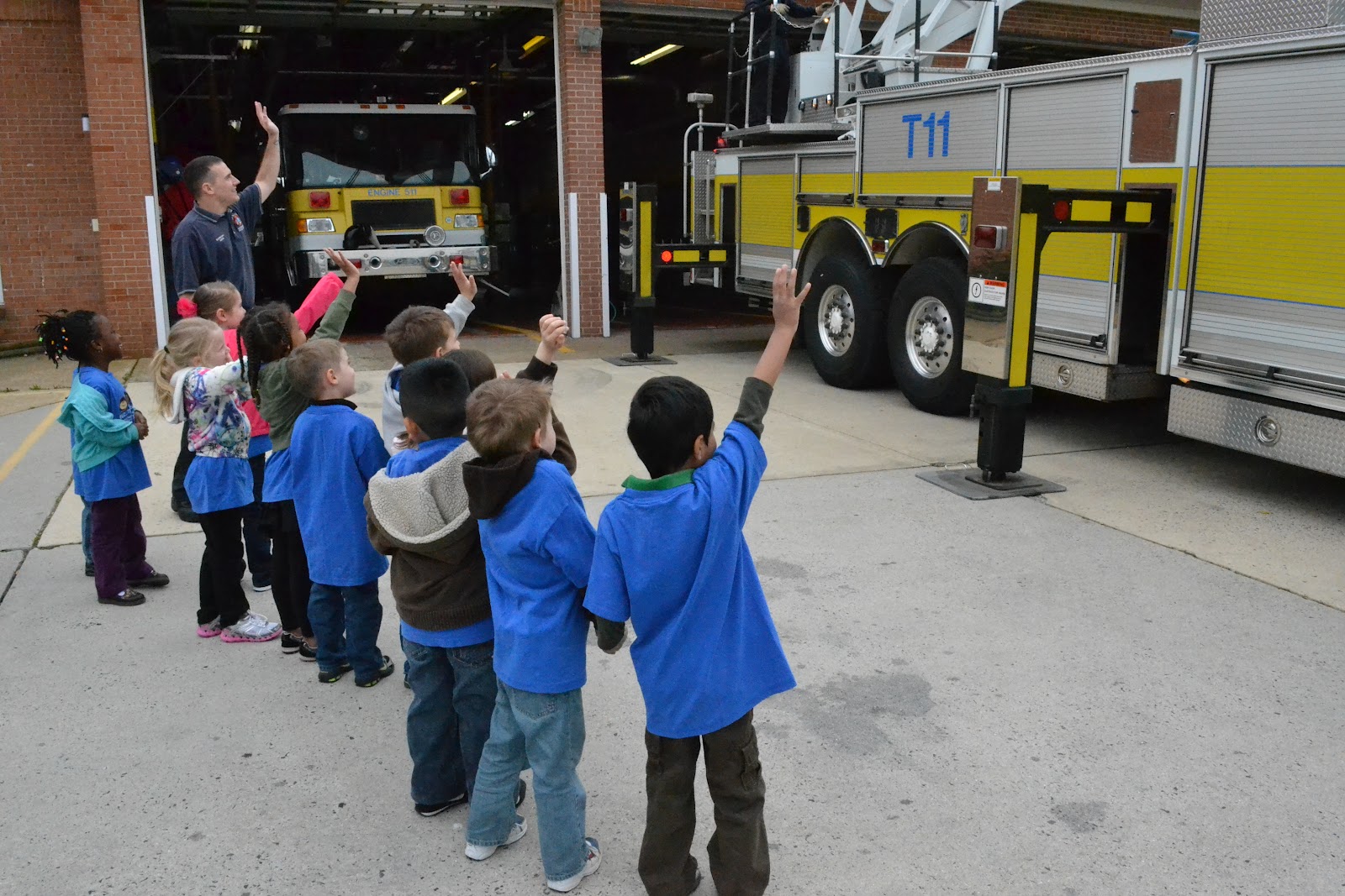 Happily A Housewife Wordless Wednesday Fire Station Field Trip